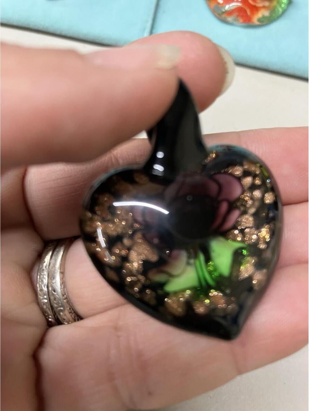 Blown Art Glass Necklace Pendant (choose) $12.99 each. - Picture 12 of 16